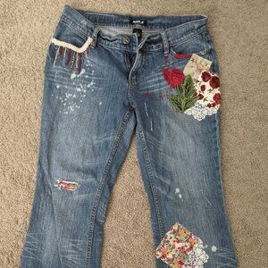 Patchwork Jeans